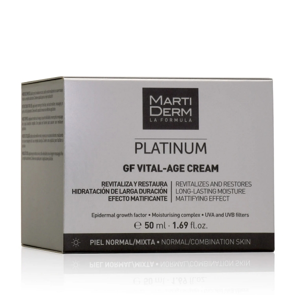 Kem Dưỡng Phục Hồi Chống Lão Hóa MartiDerm Platinum GF Vital Age Cream normal/mixed Skin (50ml)