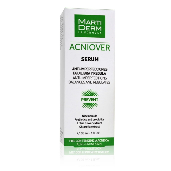Tinh chất giảm mụn & kiểm soát nhờn - MartiDerm Acniover Serum (30ml)